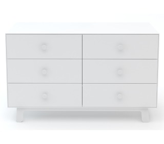 Merlin 6 Drawer Dresser White - Oeuf NYC